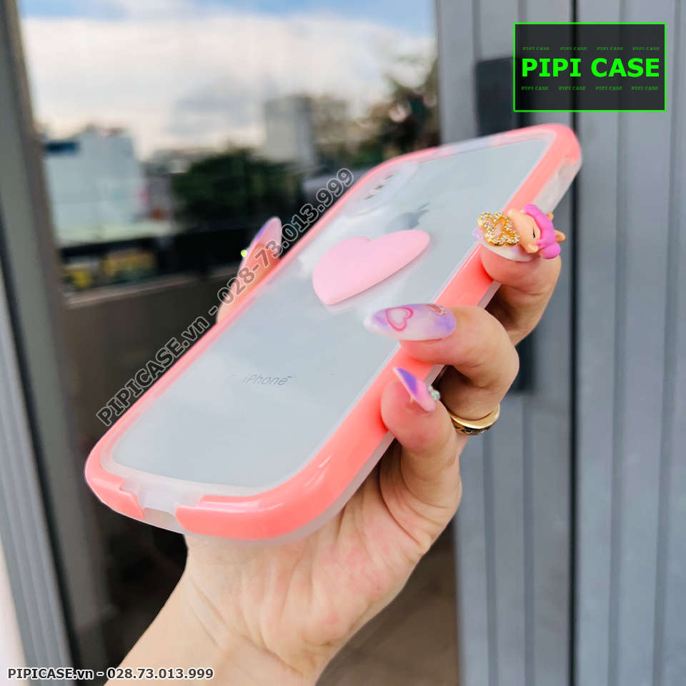 Ốp Lưng iPhone X / XS - Young Mi - Hồng