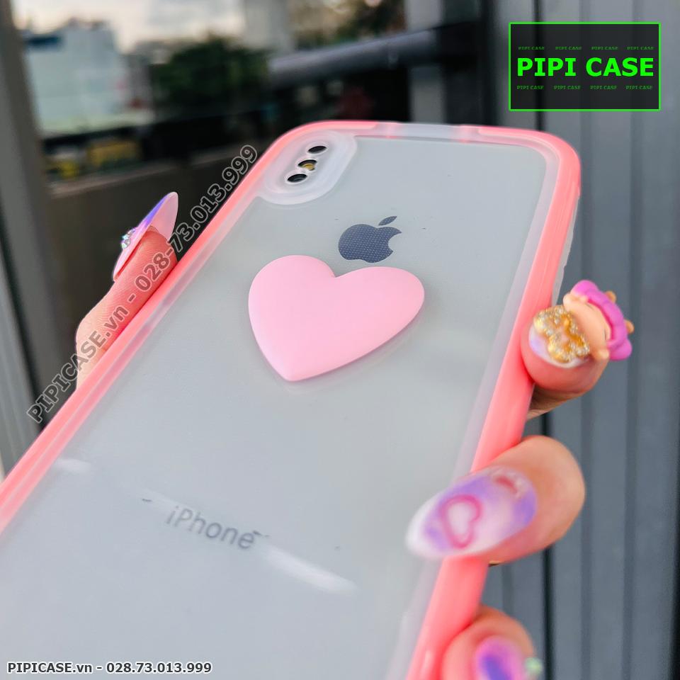 Ốp Lưng iPhone X / XS - Young Mi - Hồng