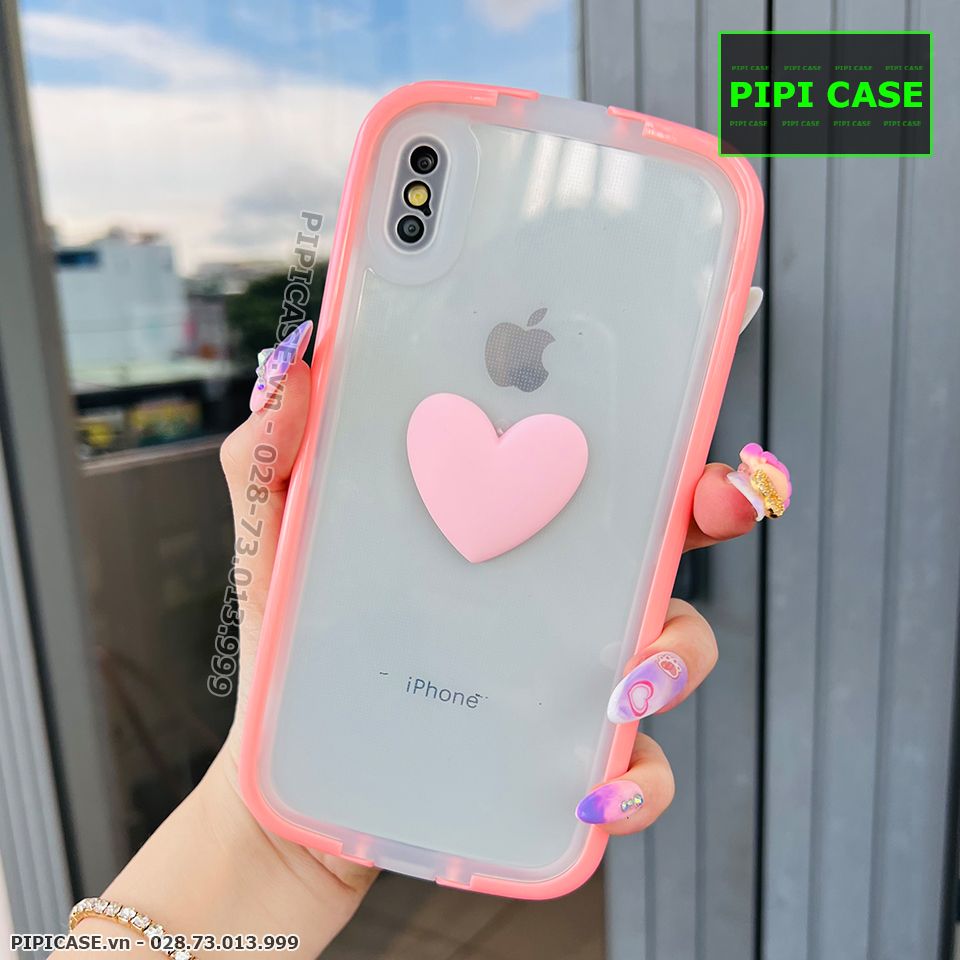 Ốp Lưng iPhone X / XS - Young Mi - Hồng