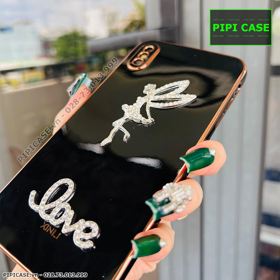 Ốp Lưng iPhone X / XS - Ellie - Đen