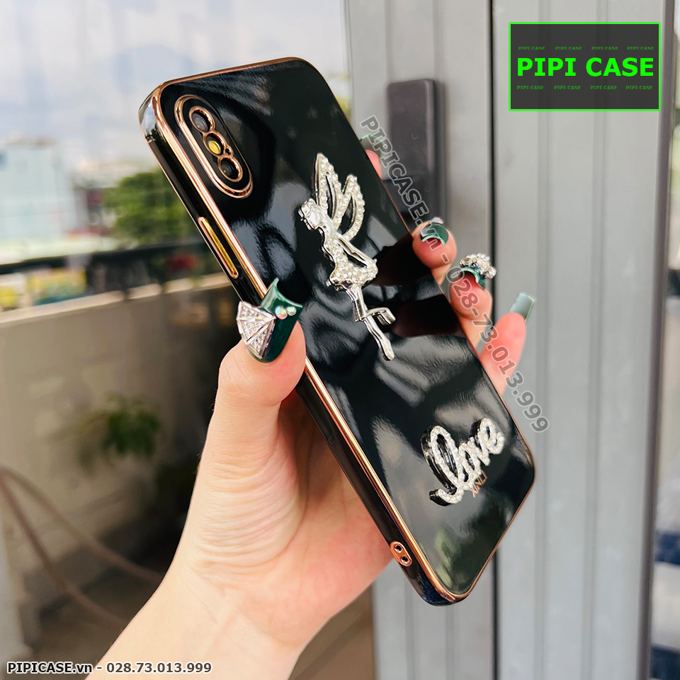 Ốp Lưng iPhone X / XS - Ellie - Đen