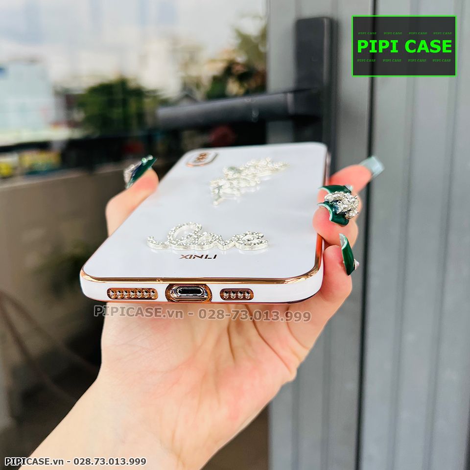 Ốp Lưng iPhone X / XS - Ellie - Trắng