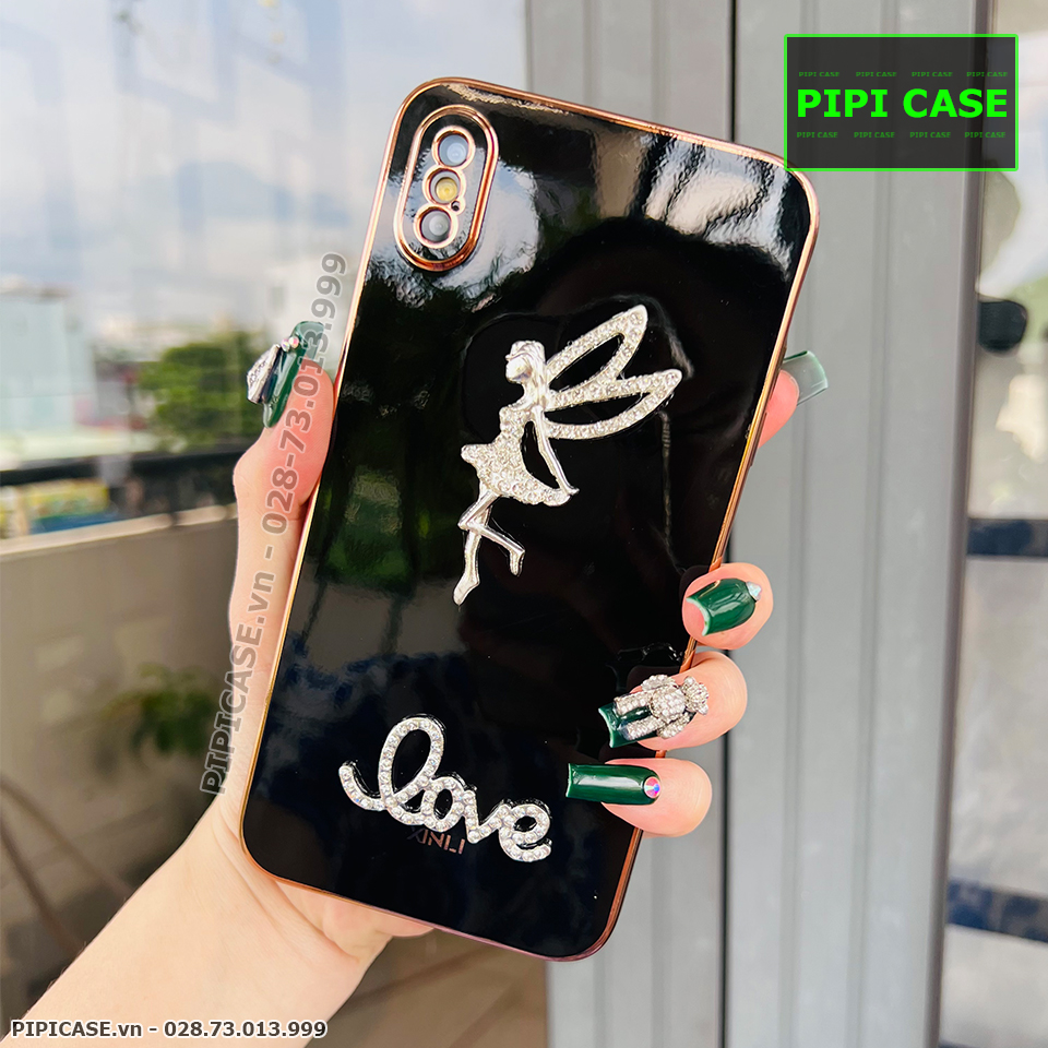 Ốp Lưng iPhone X / XS - Ellie - Đen