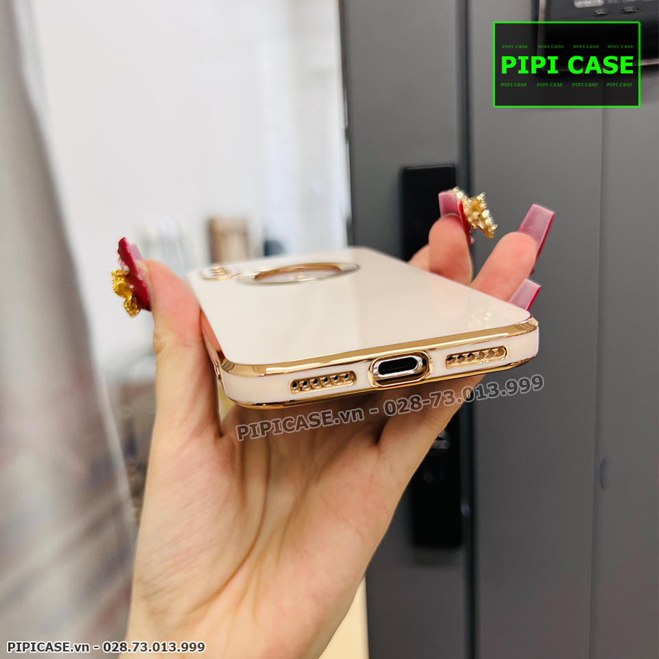 Ốp Lưng iPhone X / XS - Pandora - Vàng Hồng 1