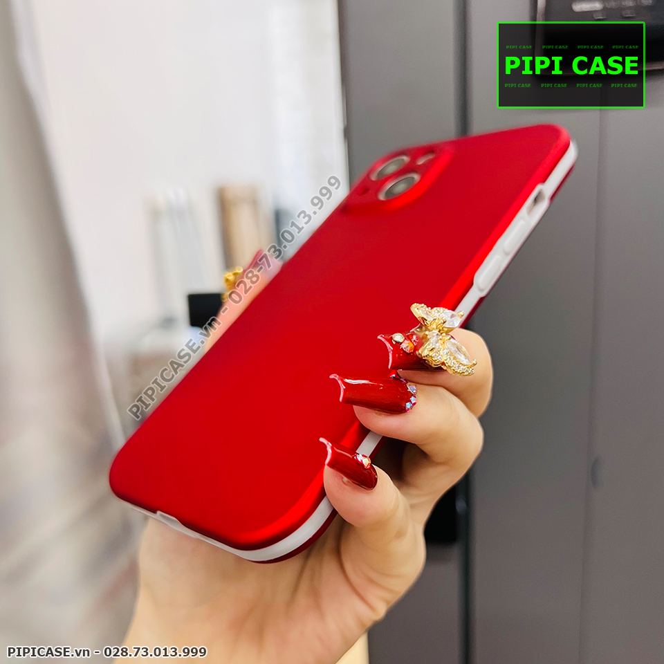 Ốp Lưng iPhone 13 - Design 360 - Đỏ