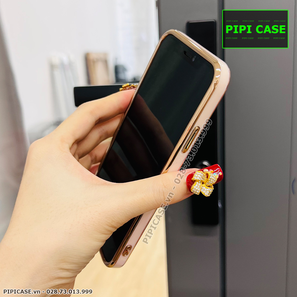 Ốp Lưng iPhone X / XS - Pandora - Vàng Hồng 1