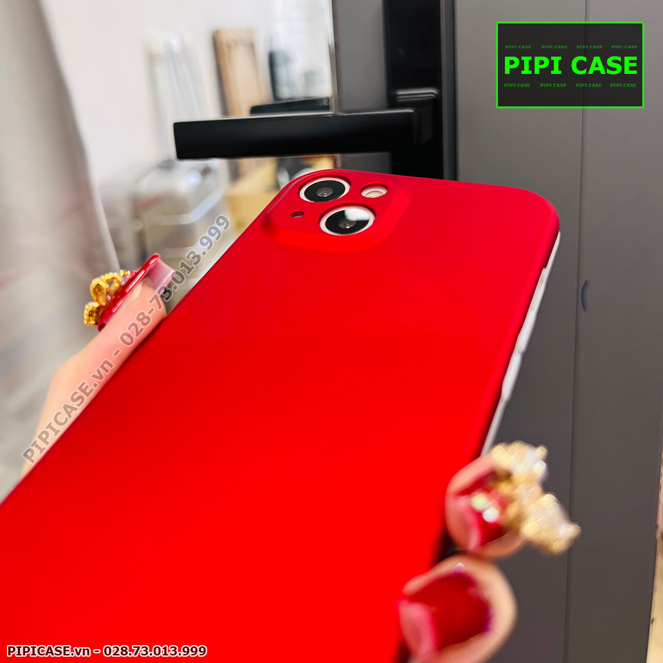 Ốp Lưng iPhone 13 - Design 360 - Đỏ