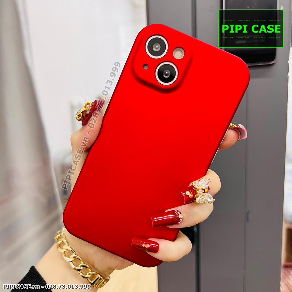 Ốp Lưng iPhone 13 - Design 360 - Đỏ