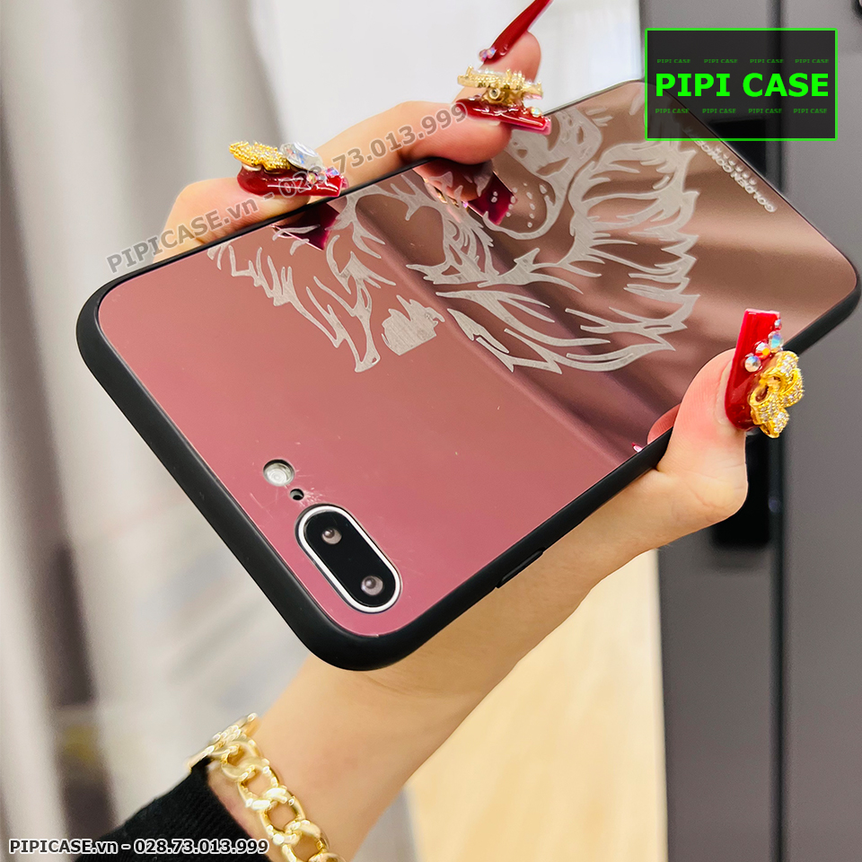 Ốp Lưng iPhone 7 Plus / 8 Plus - Golden Tiger - Hồng