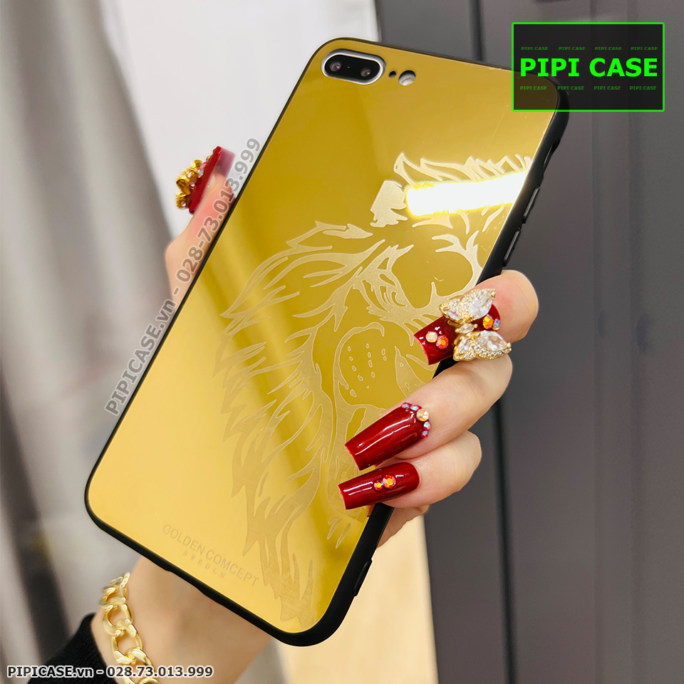 Ốp Lưng iPhone 7 Plus / 8 Plus - Golden Tiger - Vàng