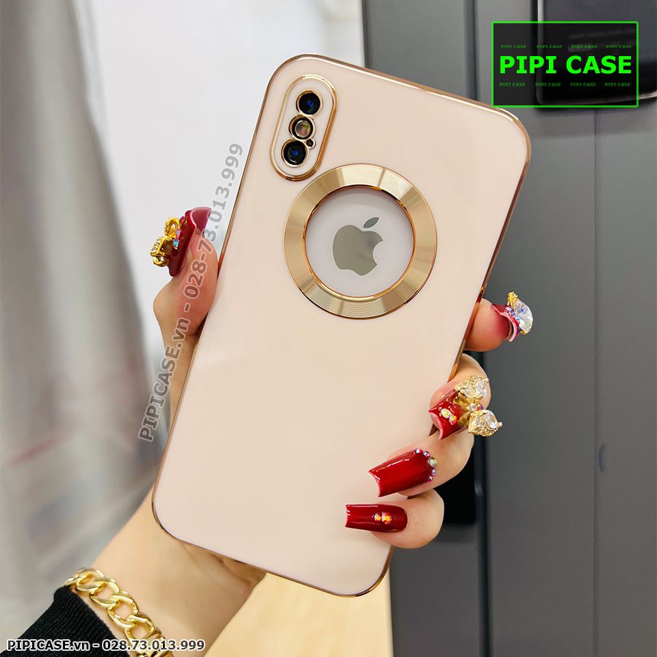 Ốp Lưng iPhone X / XS - Pandora - Vàng Hồng 1