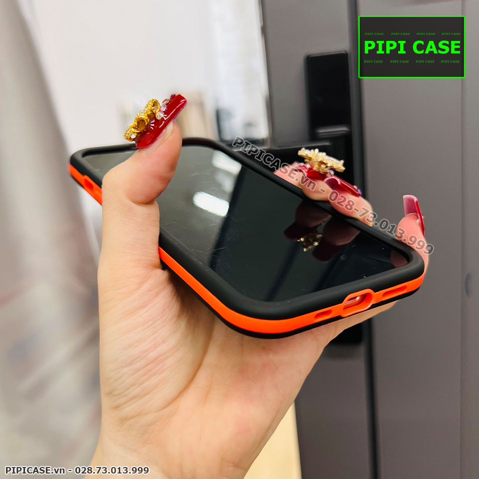 Ốp Lưng iPhone 13 - Design 360 - Đen