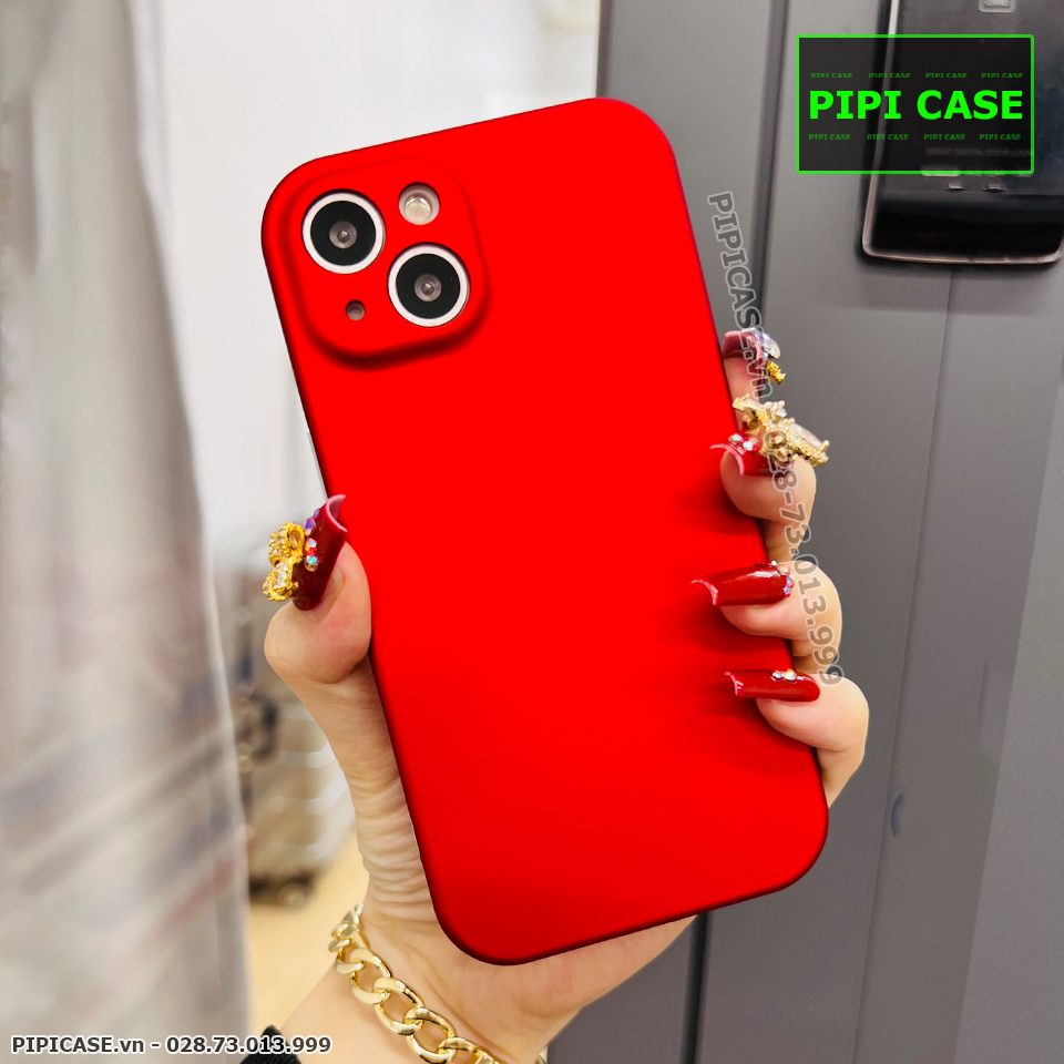 Ốp Lưng iPhone 13 - Design 360 - Đỏ