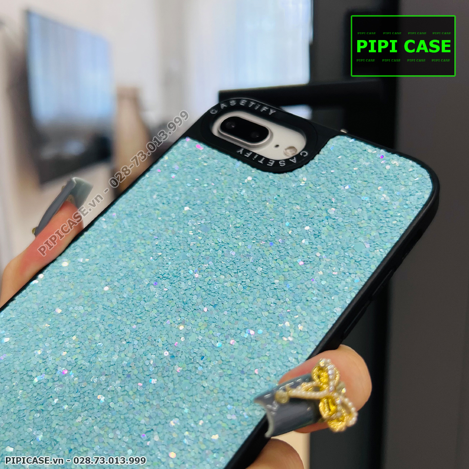 Ốp Lưng iPhone 8 Plus - NaNa - Xanh Ngọc
