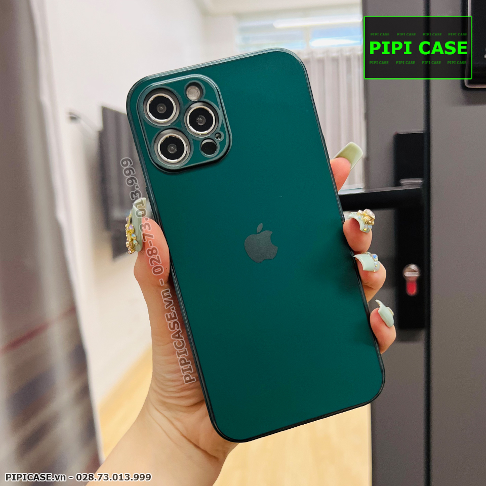 Ốp Lưng iPhone 12 Pro Max - Gumby - Xanh Rêu