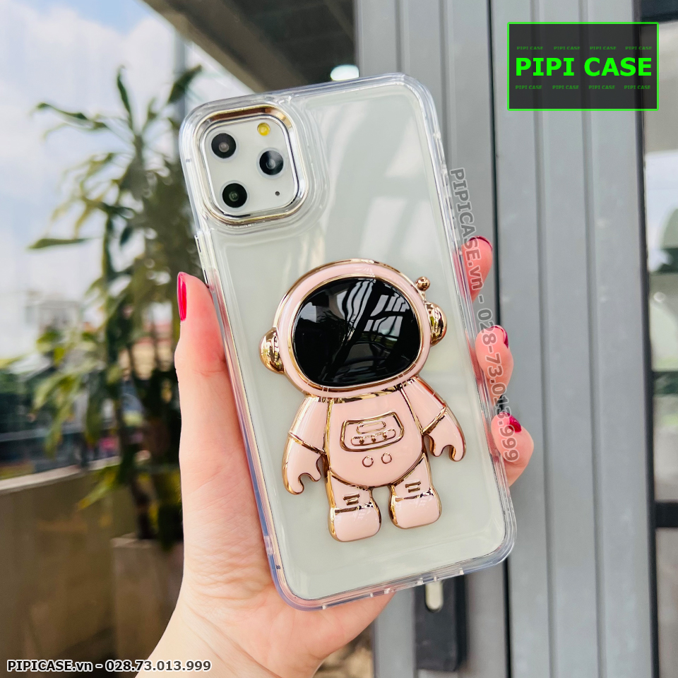Ốp Lưng iPhone 11 Pro Max - Astronaut - Hồng
