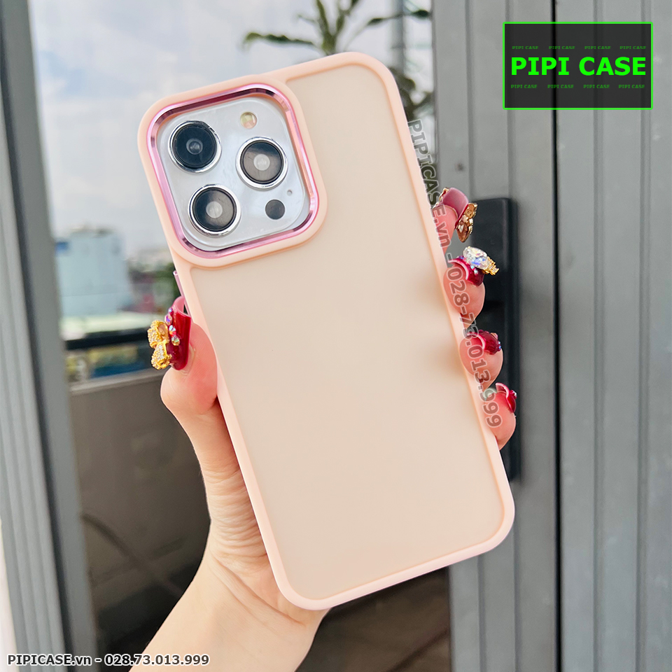 Ốp Lưng iPhone 14 Pro - Gina - Hồng