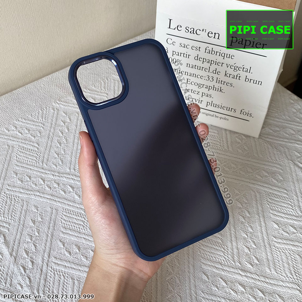 Ốp Lưng iPhone 14 Plus - Gina - Xanh Đen