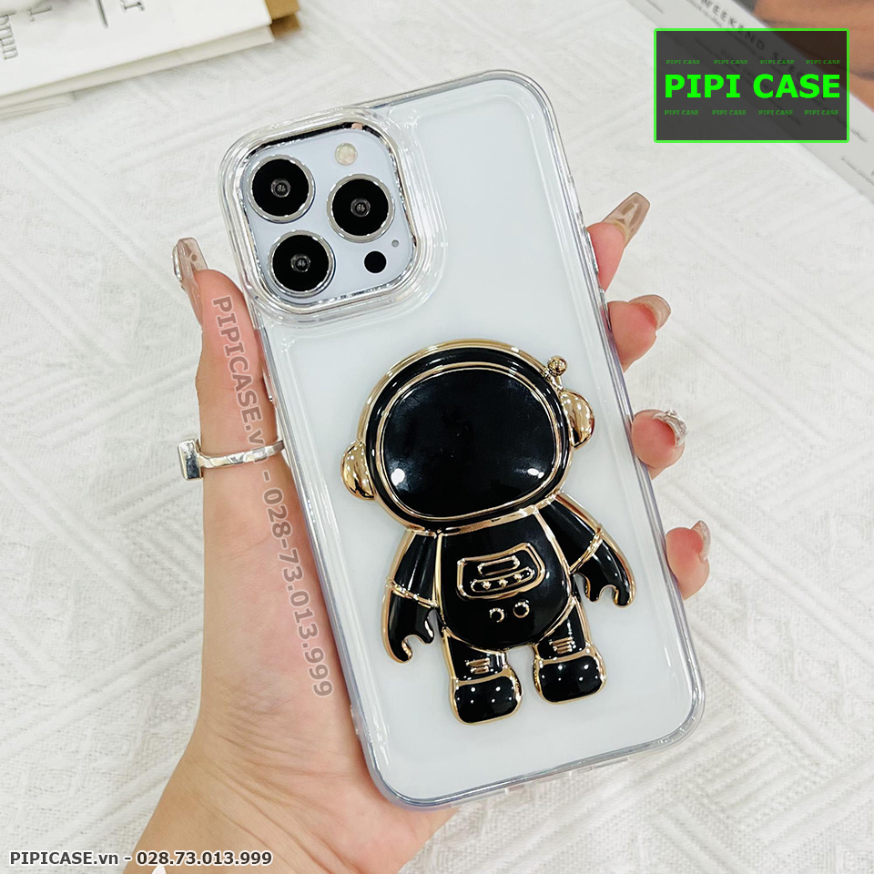 Ốp Lưng iPhone 13 Pro Max - Astronaut - Đen