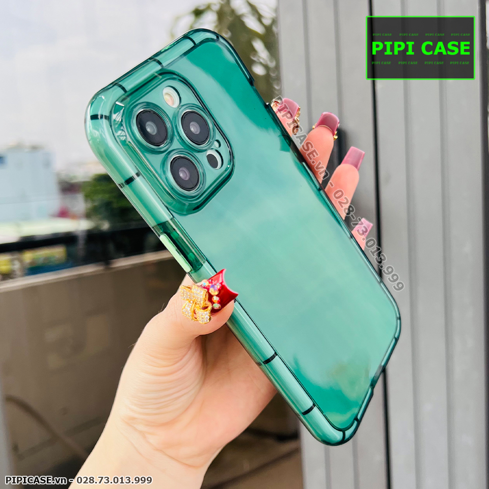 Ốp Lưng iPhone 14 Pro Max - Fiona - Xanh Rêu