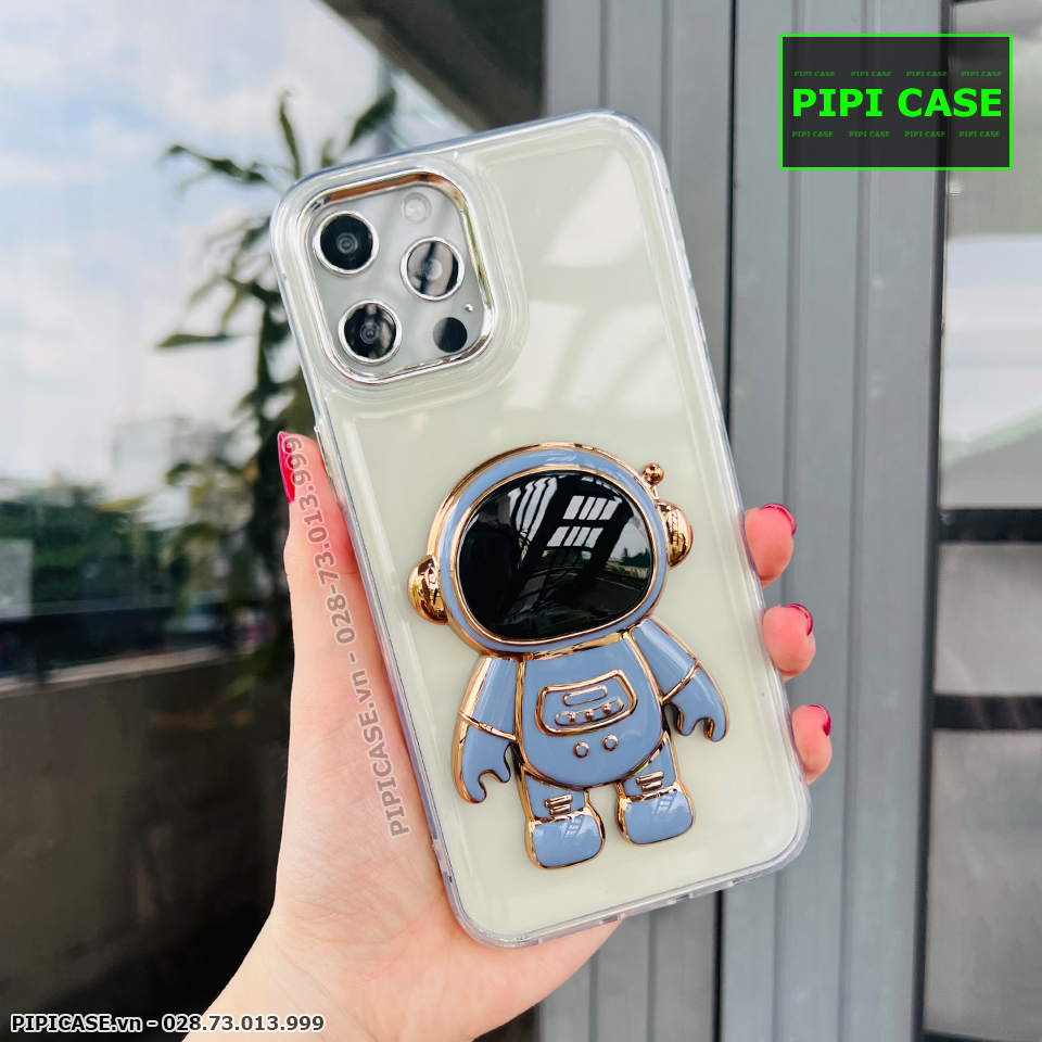 Ốp Lưng iPhone 12 Pro Max - Astronaut - Xanh Nhạt