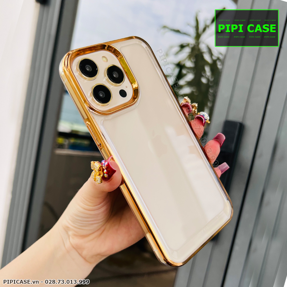 Ốp Lưng iPhone 14 Pro - Belvis - Vàng