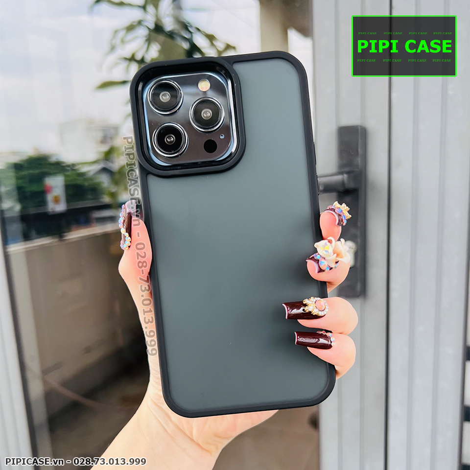 Ốp Lưng iPhone 14 Pro - Gina - Đen
