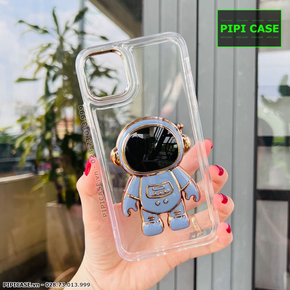 Ốp Lưng iPhone 12 - Astronaut - Xanh Nhạt