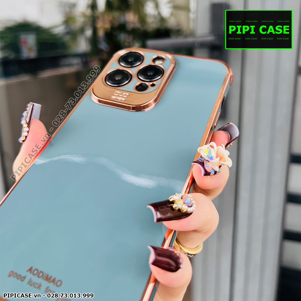 Ốp Lưng iPhone 14 Pro Max - Luxury - Xám