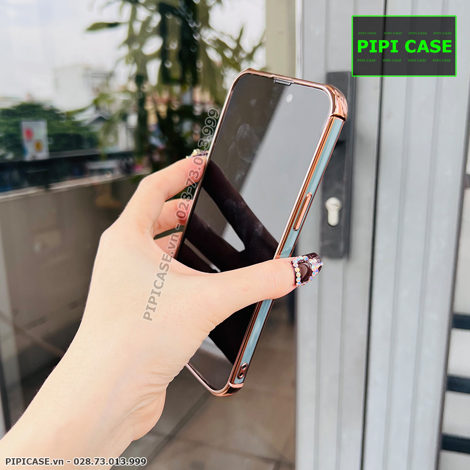 Ốp Lưng iPhone 14 Pro Max - Luxury - Xám