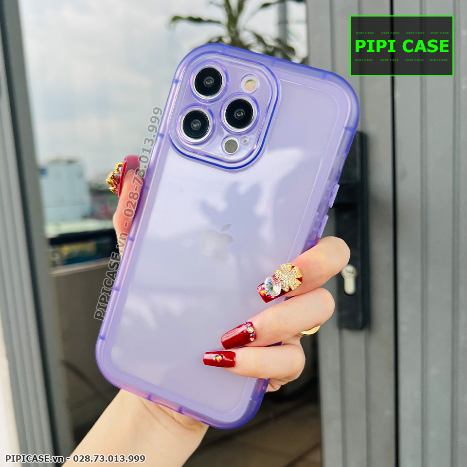 Ốp Lưng iPhone 14 Pro Max - Edna - Tím