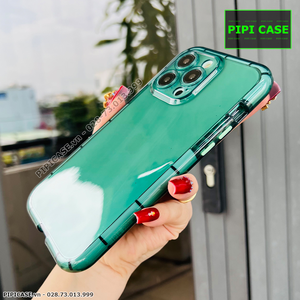 Ốp Lưng iPhone 14 Pro Max - Fiona - Xanh Rêu