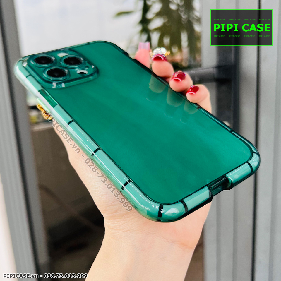 Ốp Lưng iPhone 14 Pro Max - Fiona - Xanh Rêu