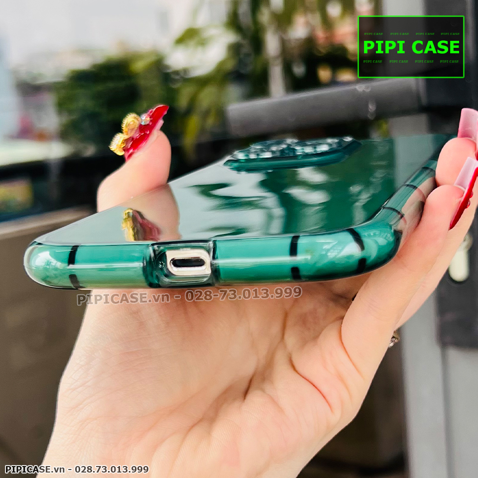 Ốp Lưng iPhone 14 Pro Max - Fiona - Xanh Rêu