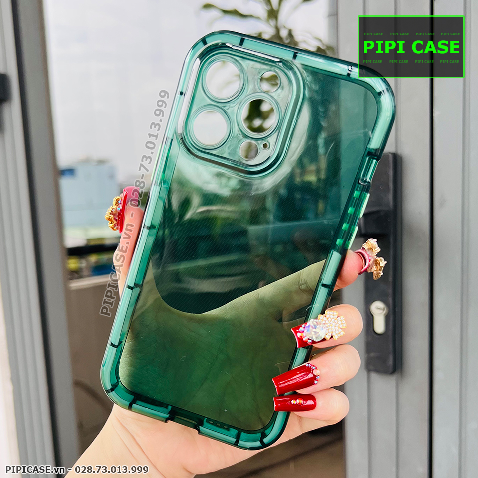 Ốp Lưng iPhone 14 Pro Max - Fiona - Xanh Rêu