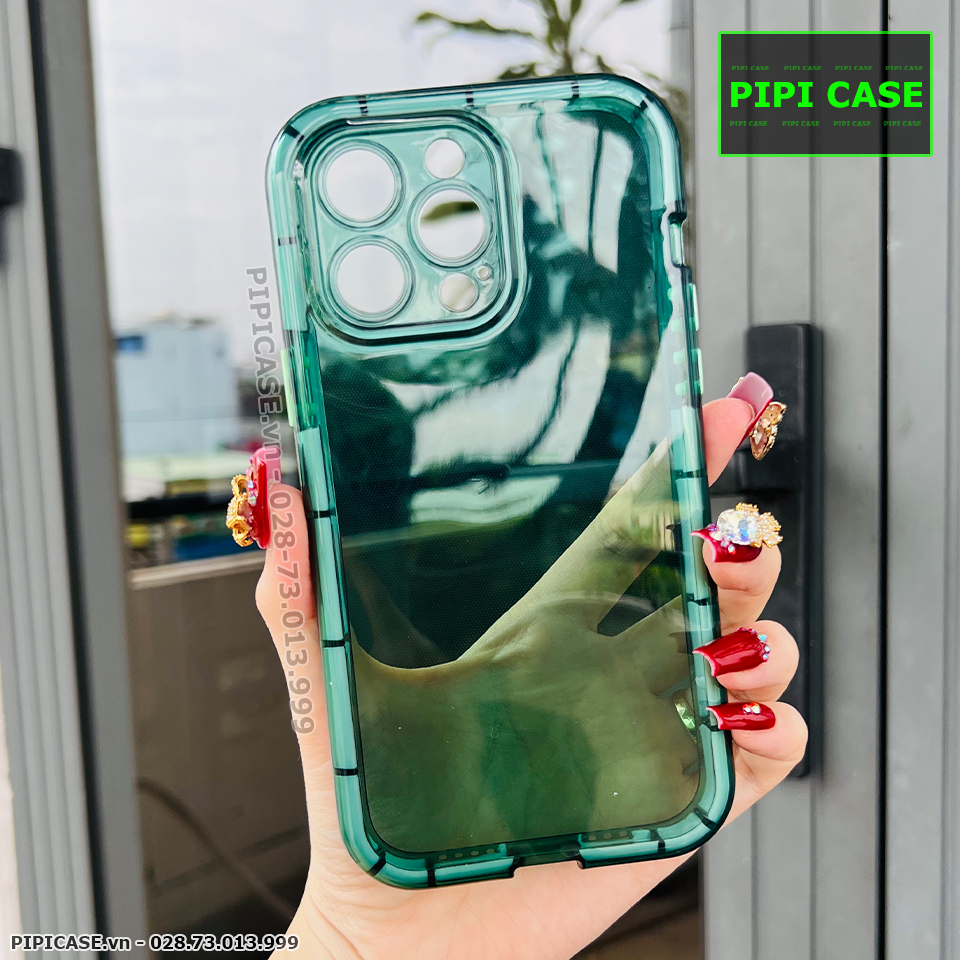 Ốp Lưng iPhone 14 Pro Max - Fiona - Xanh Rêu