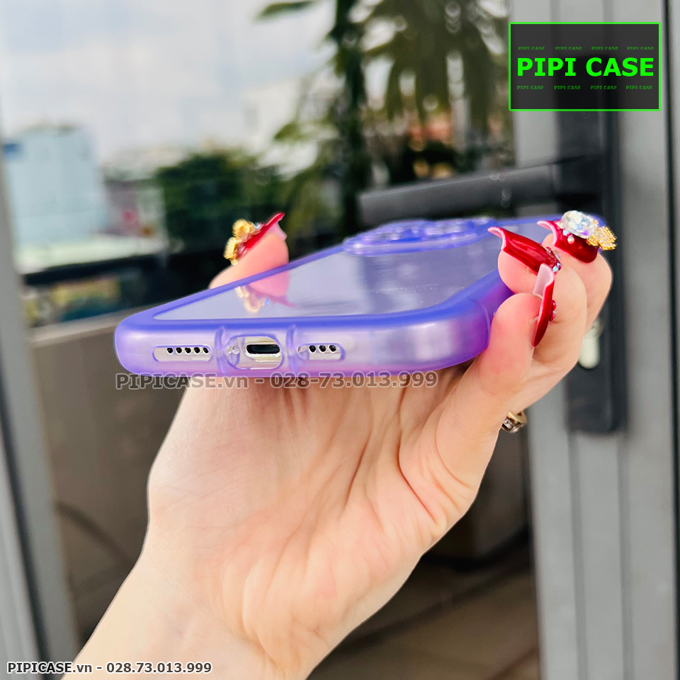 Ốp Lưng iPhone 14 Pro Max - Edna - Tím