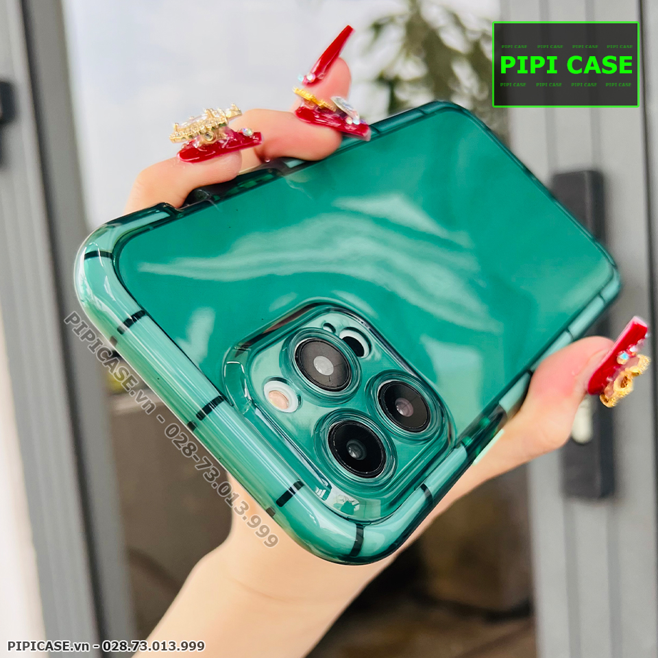 Ốp Lưng iPhone 14 Pro Max - Fiona - Xanh Rêu