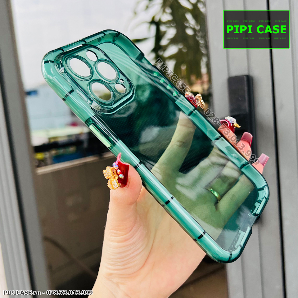 Ốp Lưng iPhone 14 Pro Max - Fiona - Xanh Rêu
