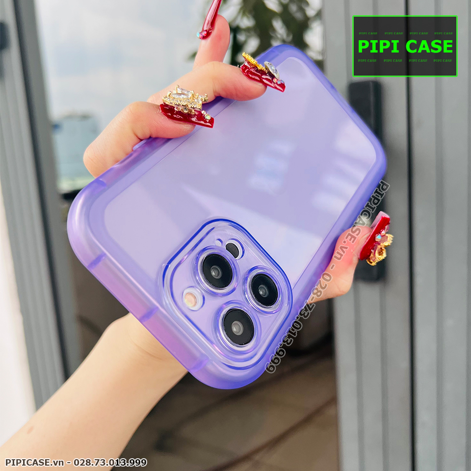 Ốp Lưng iPhone 14 Pro Max - Edna - Tím