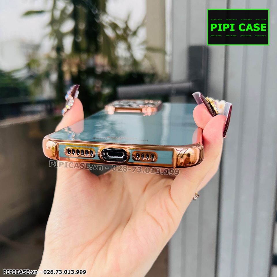 Ốp Lưng iPhone 14 Pro Max - Luxury - Xám