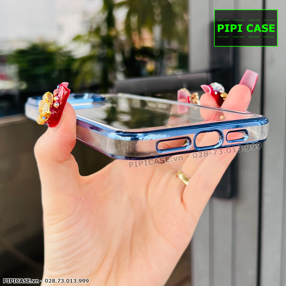 Ốp Lưng iPhone 14 Pro - Belvis - Xanh Dương