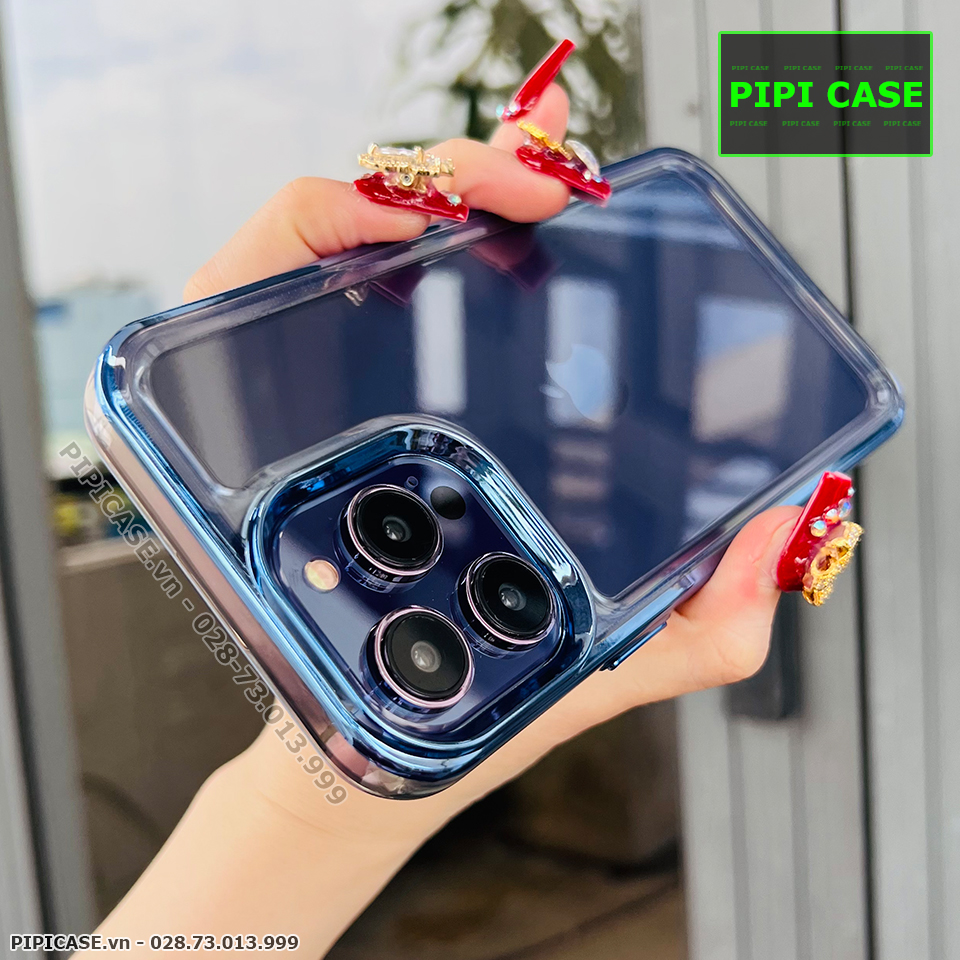 Ốp Lưng iPhone 14 Pro - Belvis - Xanh Dương