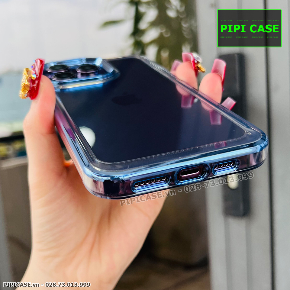 Ốp Lưng iPhone 14 Pro - Belvis - Xanh Dương