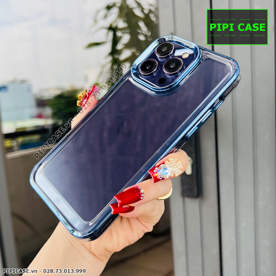 Ốp Lưng iPhone 14 Pro - Belvis - Xanh Dương