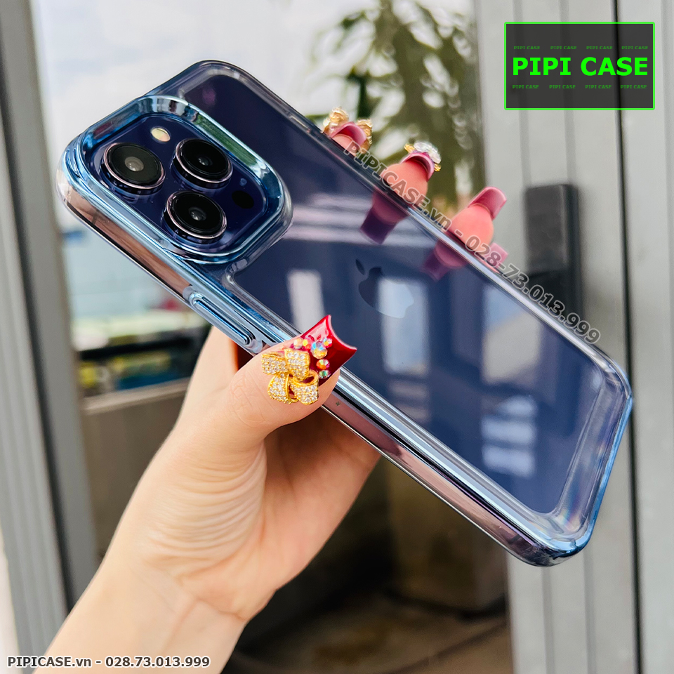 Ốp Lưng iPhone 14 Pro - Belvis - Xanh Dương