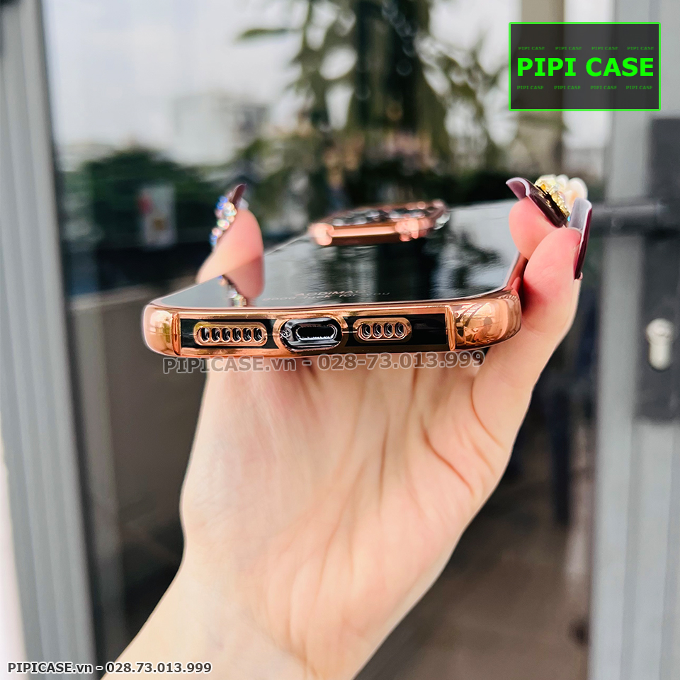 Ốp Lưng iPhone 14 Pro - Luxury - Đen