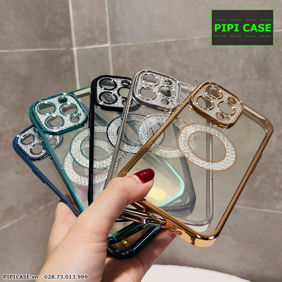 Ốp Lưng iPhone 13 Pro Max - Gemma - Bạc