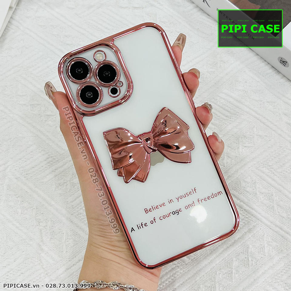 Ốp Lưng iPhone 13 Pro Max - Bling Bling - Hồng
