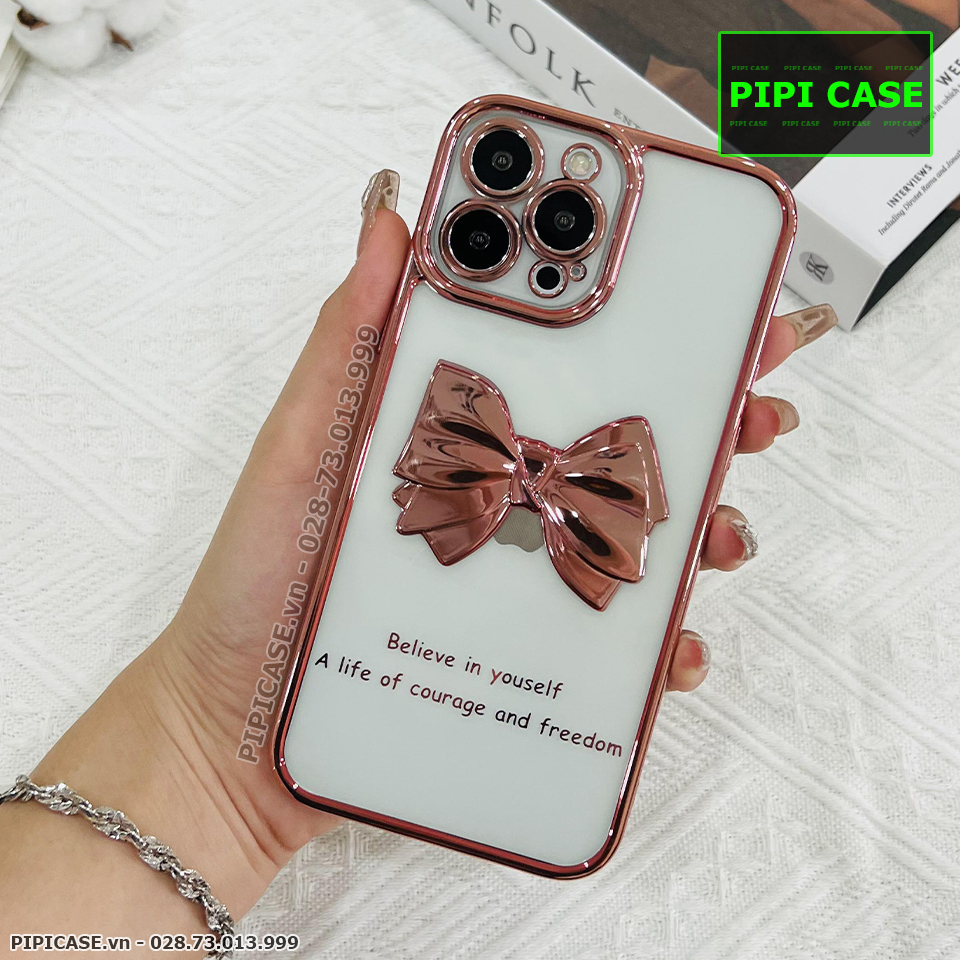 Ốp Lưng iPhone 13 Pro Max - Bling Bling - Hồng